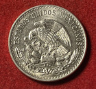 Mexico Peso 1948 Bu Silver Coin Km 456 T9228
