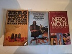 Lot Of 10 Vintage Rex Stout Nero Wolfe Paperback Books Acceptable Shape