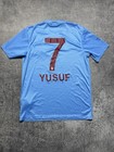 Nike Trabzonspor As Football Jersey Soccer Shirt 2015 2016 Men   s Size M Blue