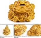 Feng Shui Wealth Toad Statue  Lucky Money Frog Decor For Prosperity