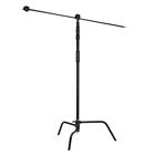 Flashpoint Turtle Base C-stand And Cross Arm Boom Kit  black  10 5    fpscbkba