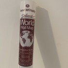 Rand Mcnally World Wall Map 52 X 34    Cosmopolitan Series Sealed New