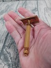 Lot Of 3 Vintage Razors  Gillette  Schick - Brass  Silver   Adjustable 
