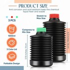 3x 1l Collapsible Bottles Film Darkroom Developing Chemical Processing us Stock 