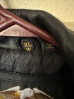 Harley Davidson Women   s Xl Black Leather Riding Jacket 9407 Euc Studded