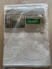 Vtg Lace Valance New White Hearts 1980s Cottage Granny Curtain 60 X 12 Nip