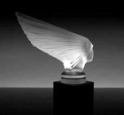 Art Deco   Victoire   Hood Ornament Glass Sculpture 1930  H hoffmann By Lalique