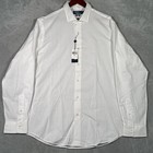 Polo Ralph Lauren Shirt Mens 2xl White Classic Fit Dress Long Sleeve Poplin