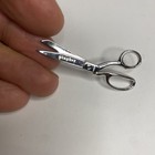 Gingher Mini Sewing Scissors Sterling Silver Brooch Pin West Germany Free S h 