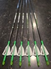 6 Custom Wrapped Easton Axis 5mm Carbon Arrows 300 Spine