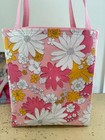 Ew Cannon Pink Floral   Polka Dots Blossom Festival Vintage Sheet Tote Bag Gift