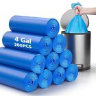 Compostable Trash Bags 4 Gallon 200 Packs Biodegradable Trash Bagsblue Recycle B
