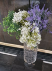 Lot Of 7pcs Mainstays Floral Picks 1 Boxwood 2 Babys Breath 4 Lavender Florist