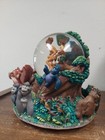 Disney Tarzan   Jane Two Worlds Snow Globe 8  X 7  Working Vguc No Box No Coa