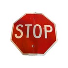 Vintage Stop Sign 18   x18    Authentic Street Traffic Road Sign Usa Collectible