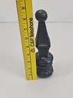  1   Antique   Cast Iron Fence   Post   Gate Finial Cap Topper Victorian 8  Tall