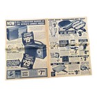 Radio Shack 1959 Newspaper Catalog Ad Sale Winter Mail Order Vintage Radio Rare