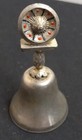 Vintage Metal Souvenir Bell Casino Roulette Wheel