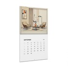 2025 Modern Art Wall Calendar   Minimalist Decor  Stylish Planner  Unique Gift
