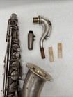 Vintage Buescher True Tone Silver Plated Bb C-melody Saxophone  Good Condition