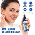 Bodyj4you Piercing Aftercare Spray - Saline Solution For Piercings Wound Wash St