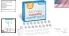 16 Magnetic Child Safety Locks - Cabinets   Drawers Proof