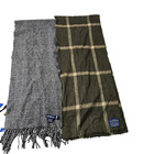 Vintage Begg Of Ayr Cashmere scarf  Plaid Made In Scotland 2 For  15 00