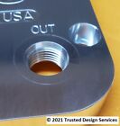 Tds - Pto Cooler Cover  Nv5600  Proper Fluid  Large Port  1 8 Npt  Usa Made 