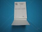Two Custom 3 Part Receipt Book Personalized   Your Logo  Info  Numbers    Cover 