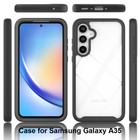 For Samsung Galaxy A55 5g  Hybrid Armor 360   Screen Protector Full Cover Case