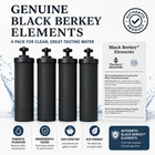 Berkey Authentic Black Bb9-2 Water Replacement Filters For Berkey 4 Pack