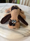 Tonka Pound Puppies Plush Dog 1985 Vintage Small Brown Black Spots