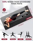 Large Yoga Mat - 72 x36 x6mm  1 4 Inch   Extra Wide Non-slip Exercise Mat