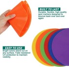 12 Pack Poly Vinyl Spot Markers  9 Inch Floor Dots Non-slip Rubber Agility Do   