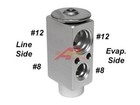 82795757 A c Expansion Valve Direct Replacement For Volvo - 1 Year Warranty
