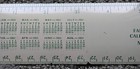 Vintage Metal Advertising Ruler 12  1951 Northern Field Seed Co  Winona Mn