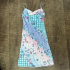 Vintage 90s Morgan De Toi Floral Midi Fairy Dress Size Women   s Small