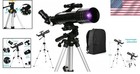 70mm Astronomical Reflector Telescope With 6mm   25mm Eyepieces  Adjustable T   