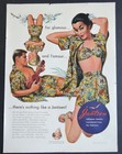 Lot Of 12 Vintage Jantzen  Sun Clothes Magazine Ads Sweaters Pin Up Girls 1940 s