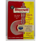 Vintage Starrett Tools Tool Catalog 3rd Edition No  27 Copyright 1962