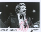 George Lindsey  the Andy Griffith Show  Autograph Signed 8x10 Photo  to Bob 