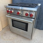 30    Wolf Gas Range Gr304  used 