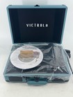 Victrola Journey Bluetooth Portable Suitcase Record Player 3-speed Smoky Blue