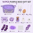 Boo Basket Stuffers For Women - Halloween Birthday Gifts Adult Large  Purple