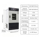50l Humidity Chamber Temp    Humidity Incubator  Box 110v Lab Medicine Assay