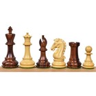 3 9  Craftsman Staunton Chess Pieces Only Set - Weighted Rosewood