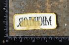 Vintage Michelob Beer Brewing Company Logo Embroidered Iron-on Patch 1970s Twill