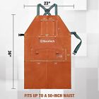 Duratech 36  Leather Apron Welding Apron Heat Flame Resistant Work Apron 6pocket