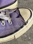 Vintage Converse Chuck 69s 70s High Top Purple Made In Usa Rare Size 7 Mens 