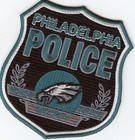Philadelphia Police Patch With Philadelphia Eagles Logo